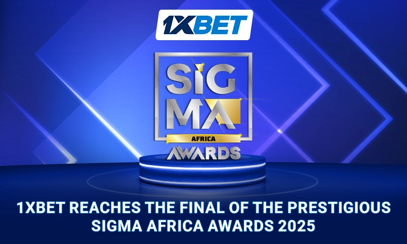 1xBet reaches the final of the prestigious SiGMA Africa Awards 2025